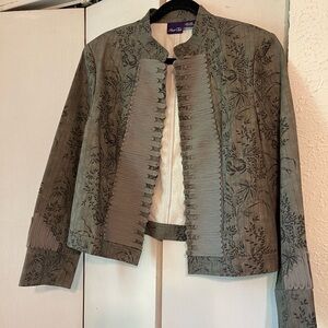 Hunt Club Olive Military Style  Jacket